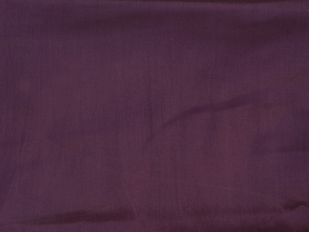 Violet Plain Pure Viscose Gaji Silk Fabric (Wholesale)