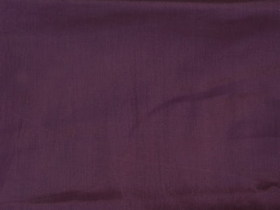 Violet Plain Pure Viscose Gaji Silk Fabric (Wholesale)