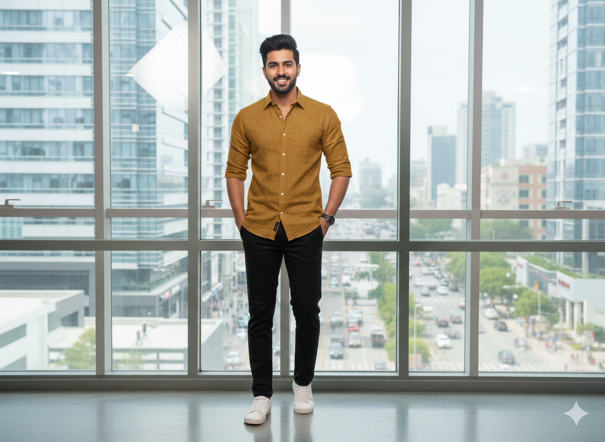 मैला भूरा सूती लिनन कपड़ा