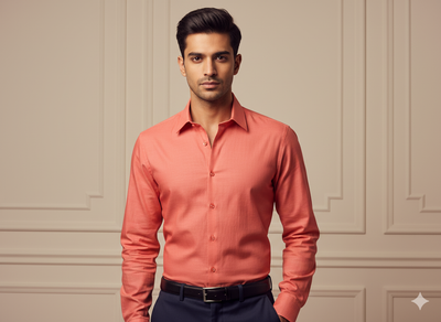 ईंट लाल सादा ग्लेज्ड कॉटन कपड़ा (थोक)