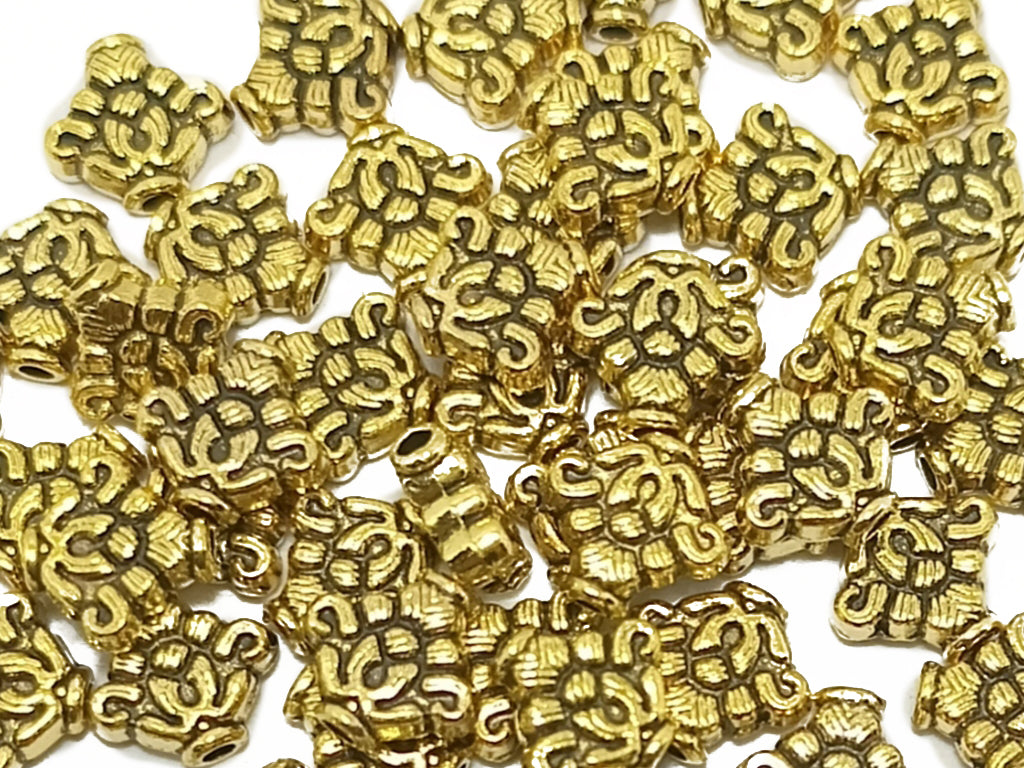 Golden Zinc Metal Charms