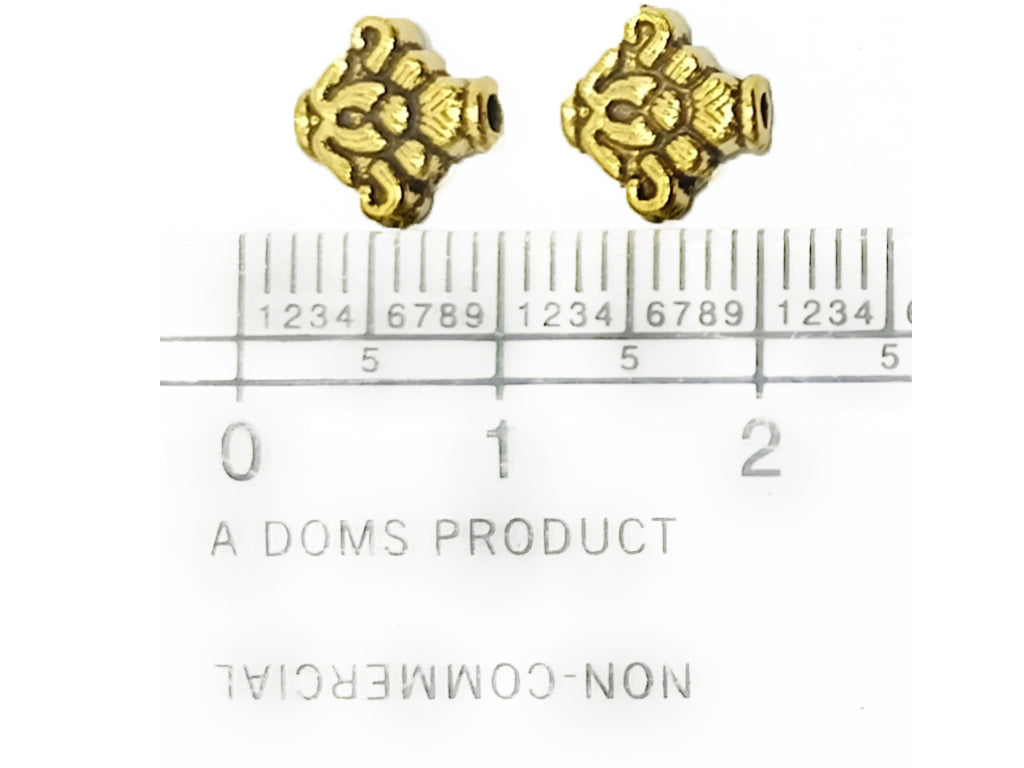 Golden Zinc Metal Charms