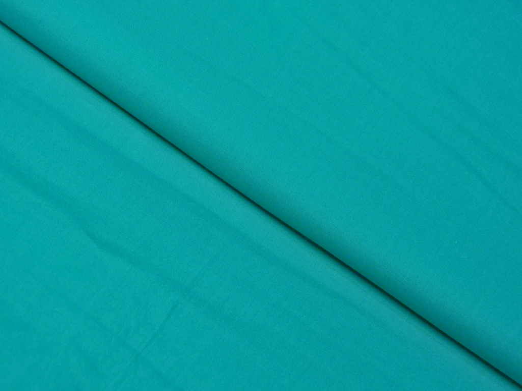 Teal Blue Plain 100% Pure Mul Mul Cotton