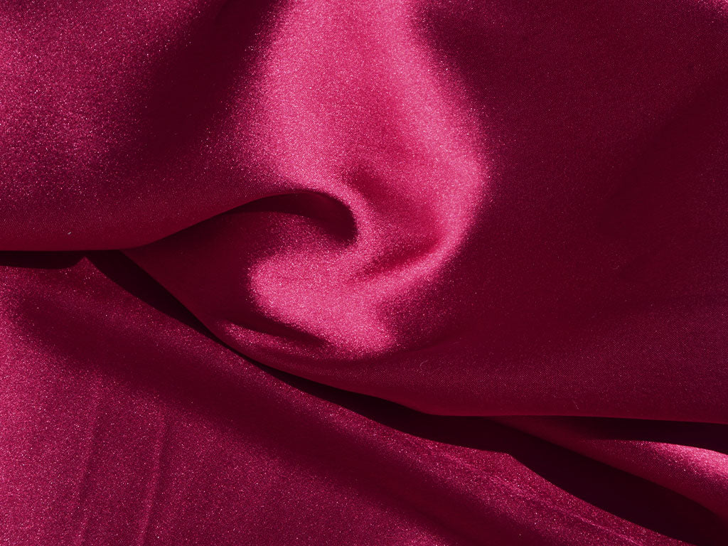 Marron Plain Heavy Japan Satin Fabric