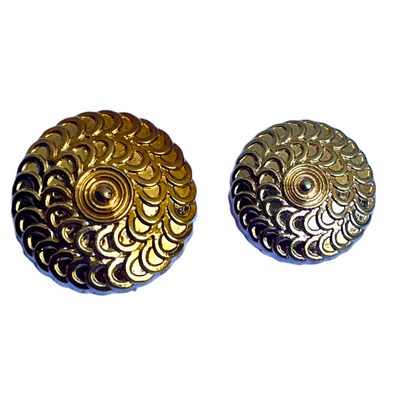 Golden Designer Metal Buttons