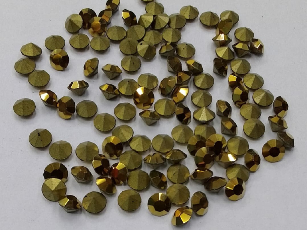 Golden Glass Stone