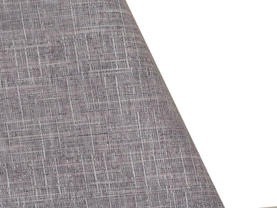 Gray Dual Shade Plain Loose Weave Cotton Linen Fabric