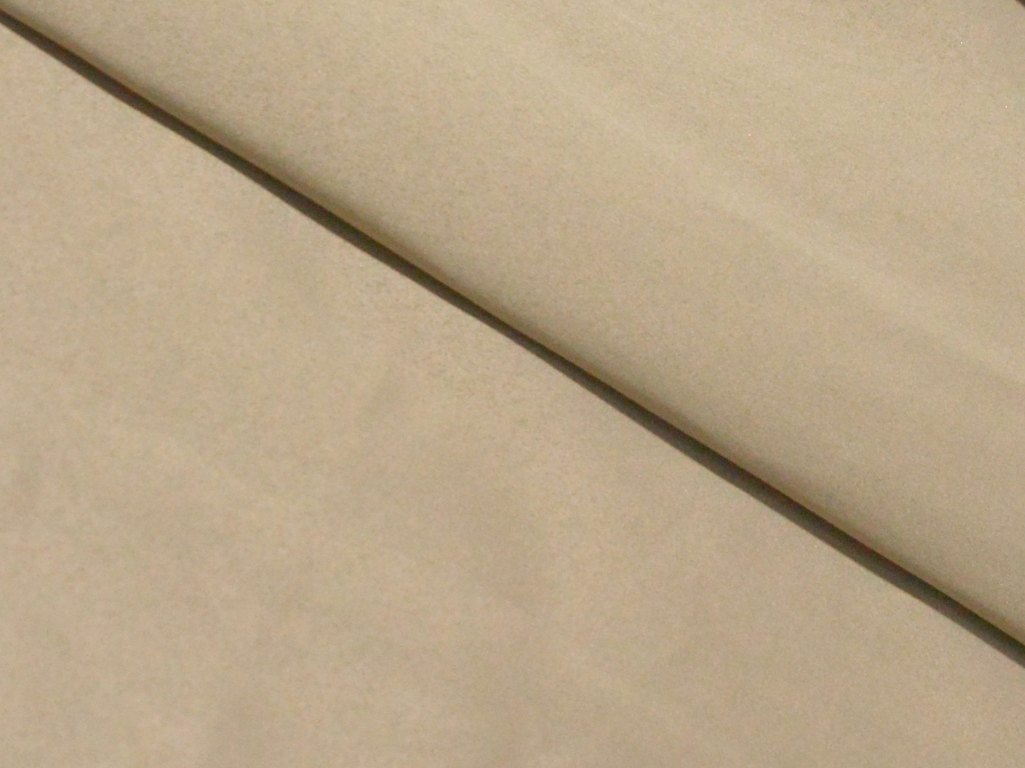 Cream  Plain Malai Satin Fabric  (Wholesale)