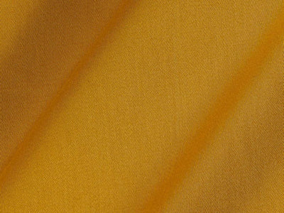 Amber Yellow Plain Dyed Cotton Satin Fabric (Wholesale)