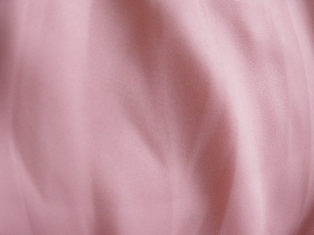 Pastel Mauve Pink Plain Malai Satin Fabric (Wholesale)