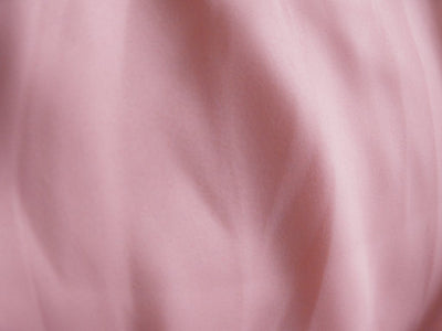 Pastel Mauve Pink Plain Malai Satin Fabric (Wholesale)