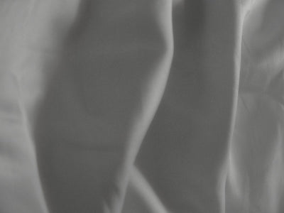 Pastel Light Gray Plain Malai Satin Fabric (Wholesale)