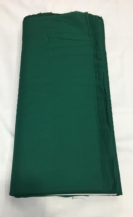 Dark Green Plain Dyed Rayon Fabric (Wholesale)