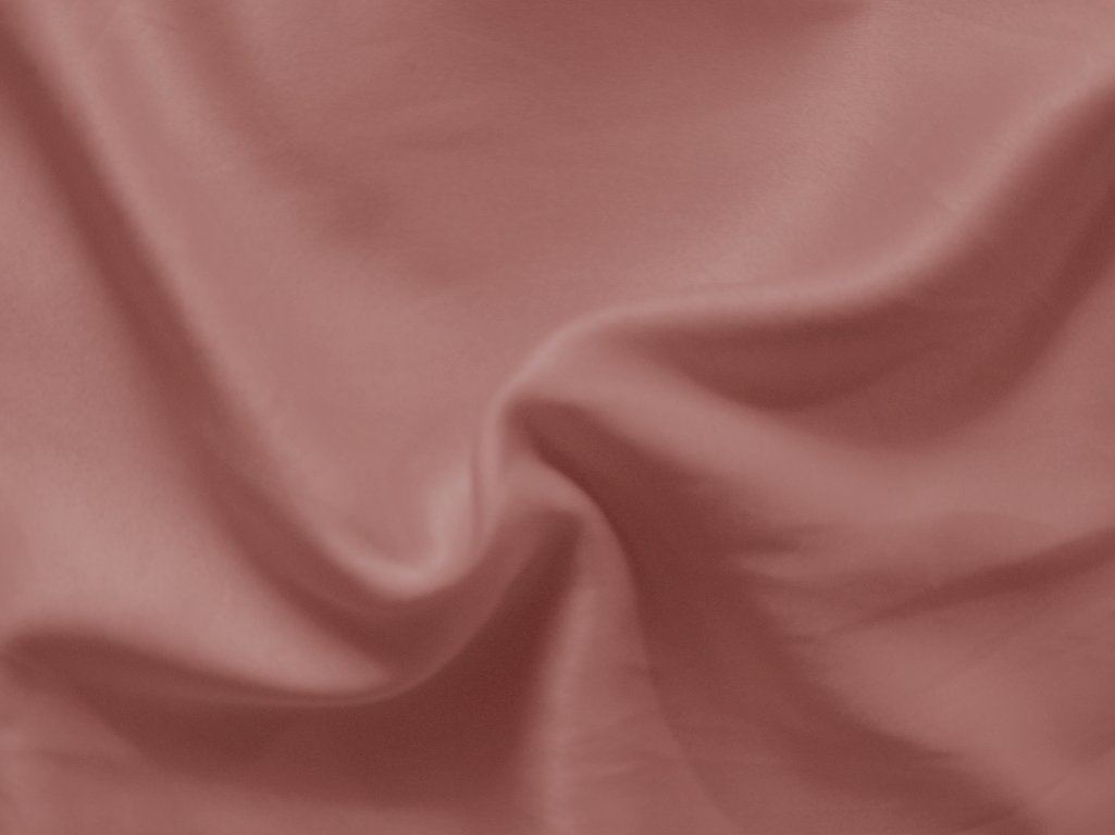 Pastel Dark Peach Plain Malai Satin Fabric (Wholesale)
