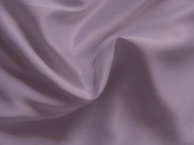 Pastel Light Lavender Plain Malai Satin Fabric (Wholesale)
