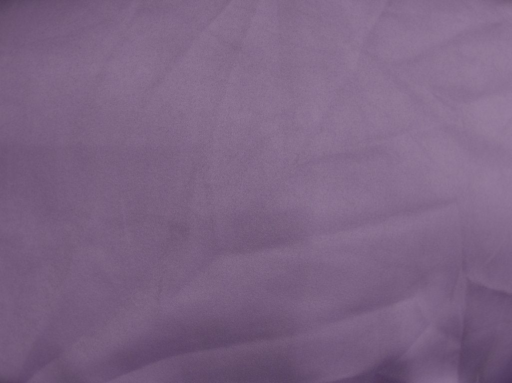 Pastel Lavender Color Plain Malai Satin Fabric