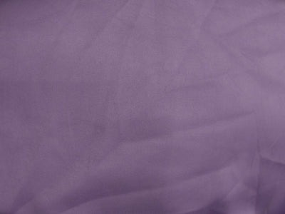 Pastel Lavender Color Plain Malai Satin Fabric (Wholesale)