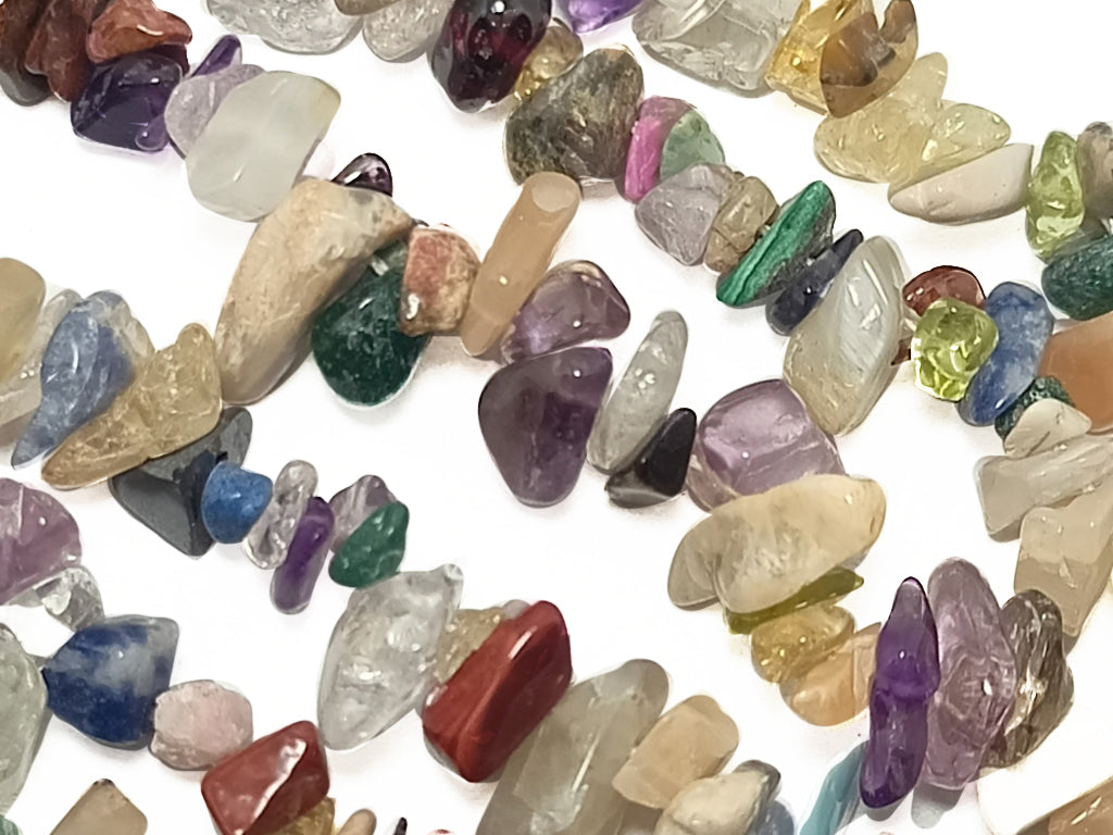 Multicolor Uncut Designer Stone Beads