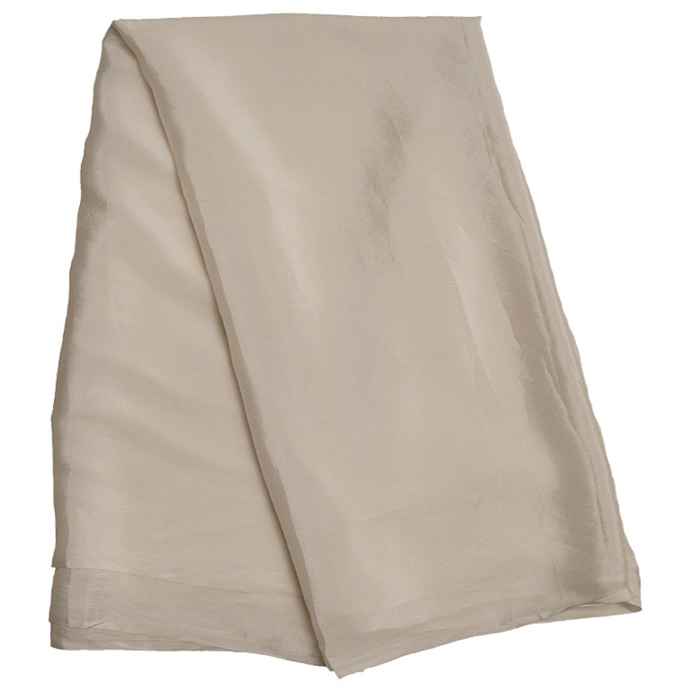 White Plain Dyeable Viscose Chinon Chiffon Fabric (Wholesale)