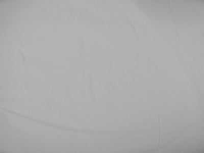 Glossy White Plain Malai Satin Fabric