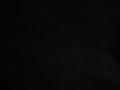 Glossy Black Plain Malai Satin Fabric