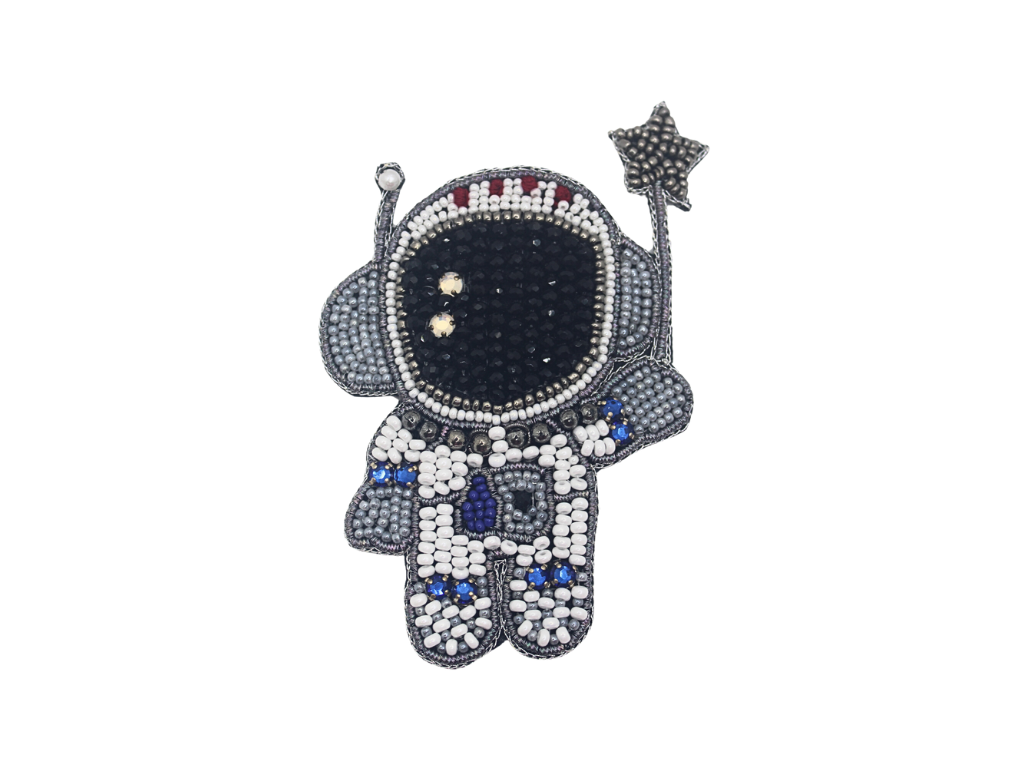 Multicolor Astronaut With Star Patch