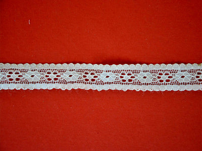 Off White Pattern 9 Cotton Crochet Lace