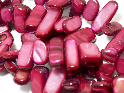 Must Pink Uneven Sized Shell Beads