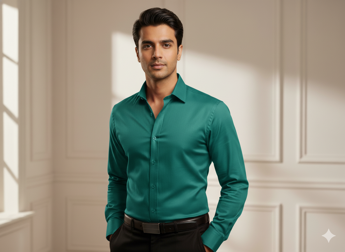 उष्णकटिबंधीय चैती सादा चमकता हुआ सूती कपड़ा