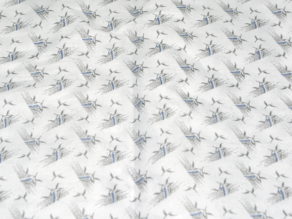 white-abstract-cotton-linen-fabric