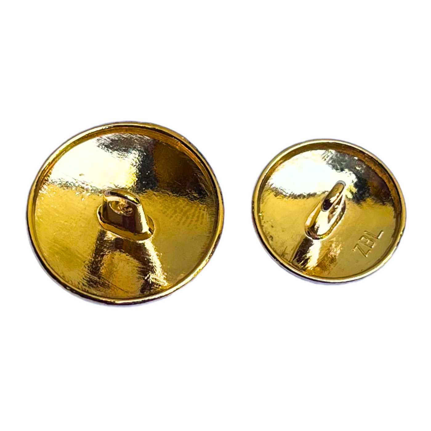 Golden Designer Metal Buttons