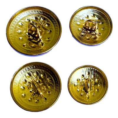 Golden Designer Metal Buttons