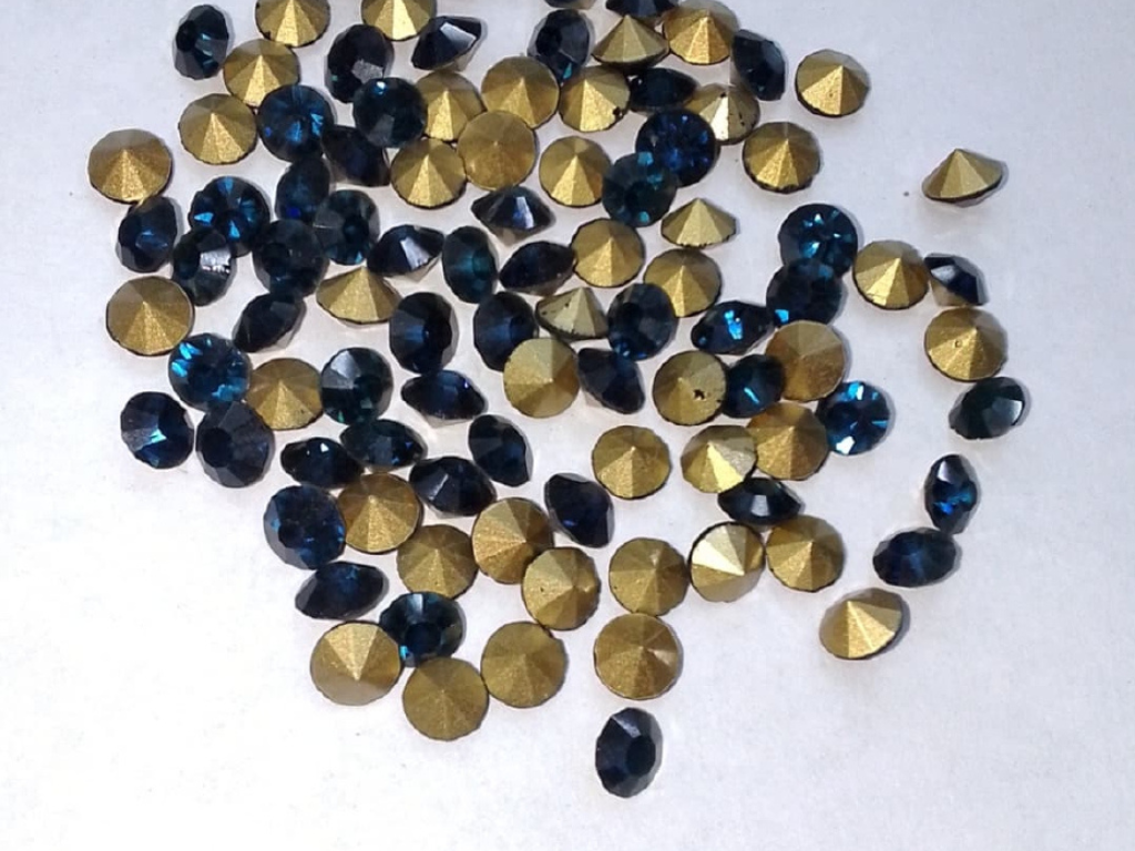 Dark Blue Glass Stones