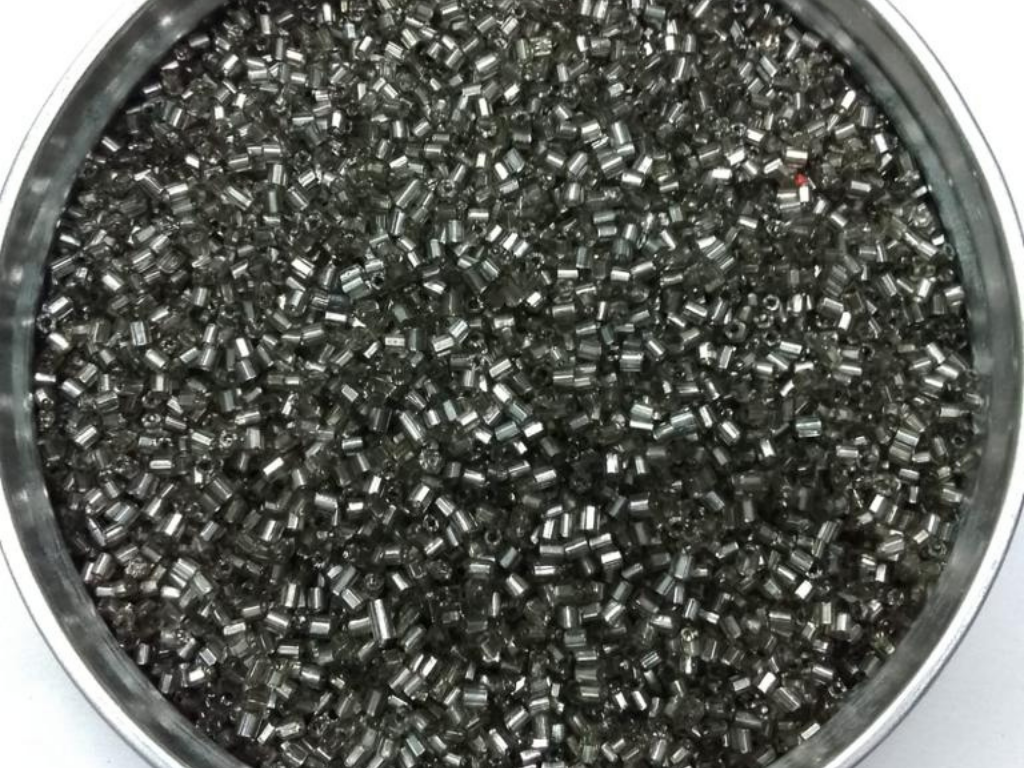 Grey Silverline 2 Cut Glass Seed Beads- 2 mm (Wholesale)