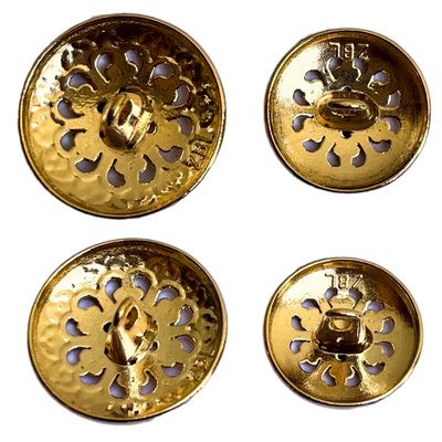 Black & Golden Desinger Metal Buttons