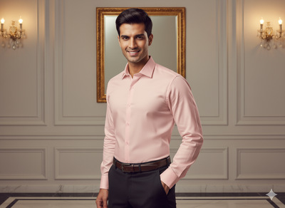 Baby Pink 100% Turkey Giza Cotton Fabric