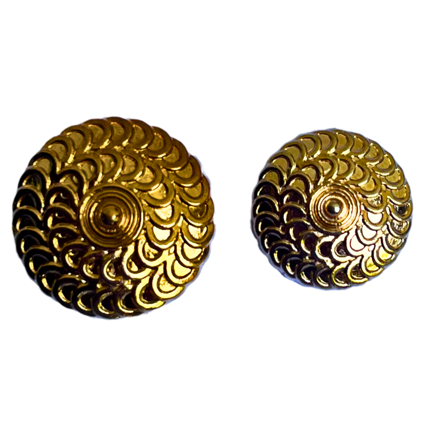 Golden Designer Metal Buttons