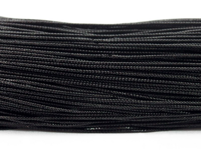 Black Metallic Braided Zari Threads (Wholesale)