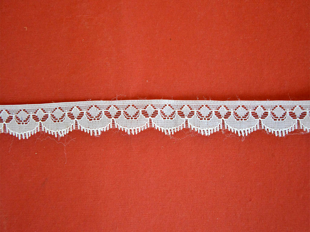 White Pattern 34 Cotton Polyester Lace (Wholesale)