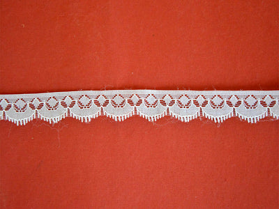 White Pattern 34 Cotton Polyester Lace