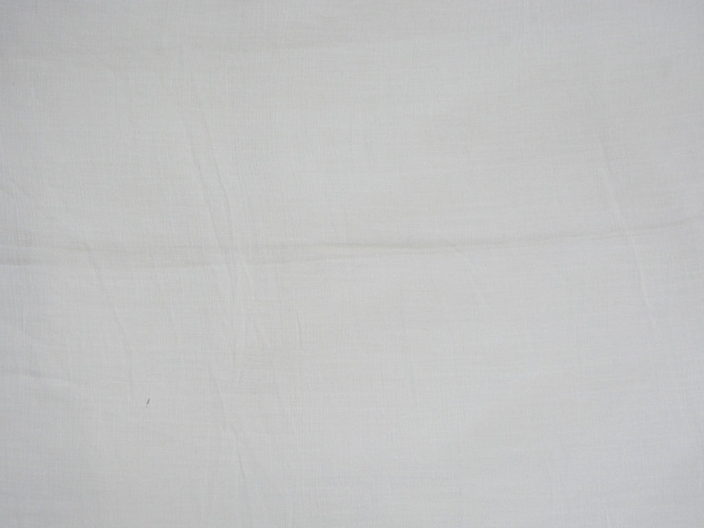 White Plain Georgette Fabric