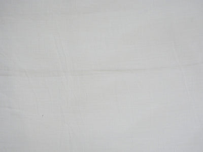 White Plain Georgette Fabric