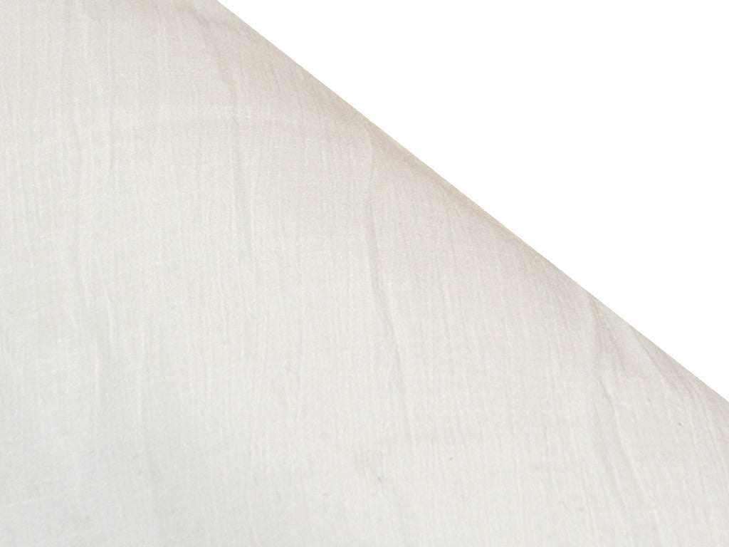 White Plain Georgette Fabric