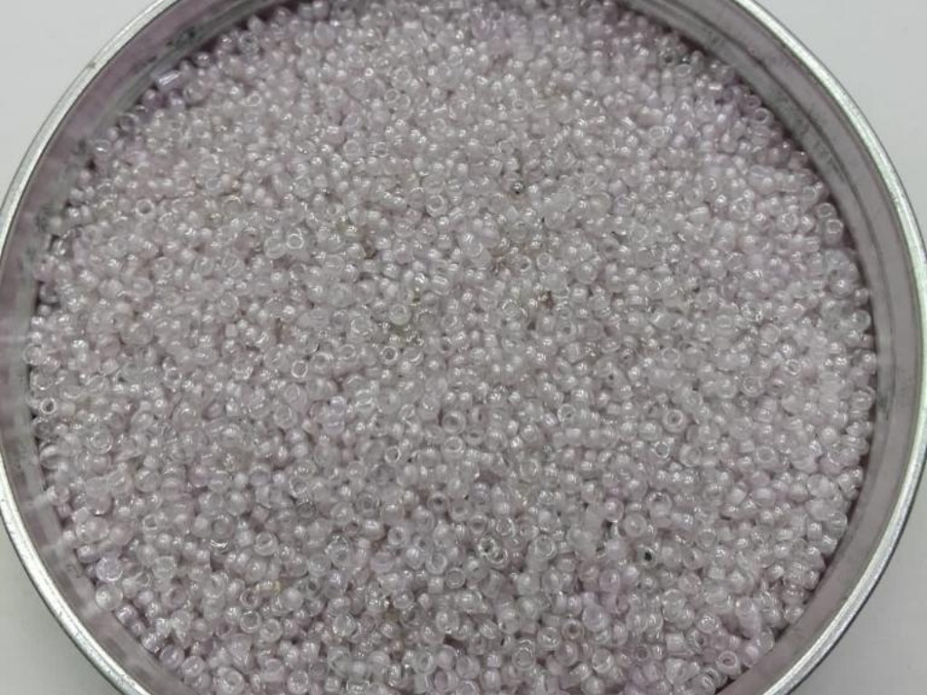 Dull White Round Rocaille Glass Seed Beads- 2 mm (Wholesale)