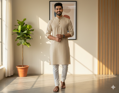 सरसों पीला प्रीमियम लिनन 60 ली कपड़ा