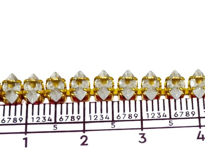 White Marquise Cut Designer Cup Chains