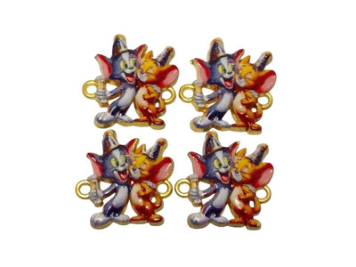 Tom & Jerry Metallic Charms