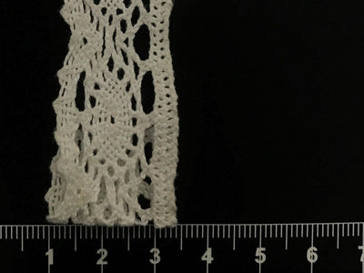 Dyeable Greige Design 137 Cotton Crochet Laces