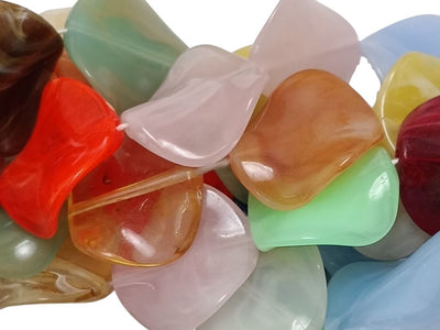 Multicolour Uneven Resin Stones