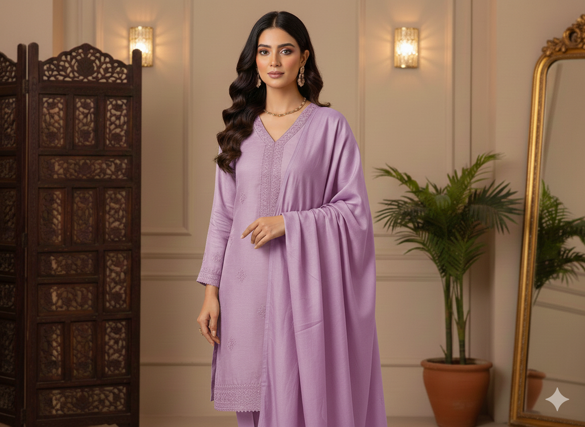 Light Purple Plain Malai Satin Fabric  (Wholesale)